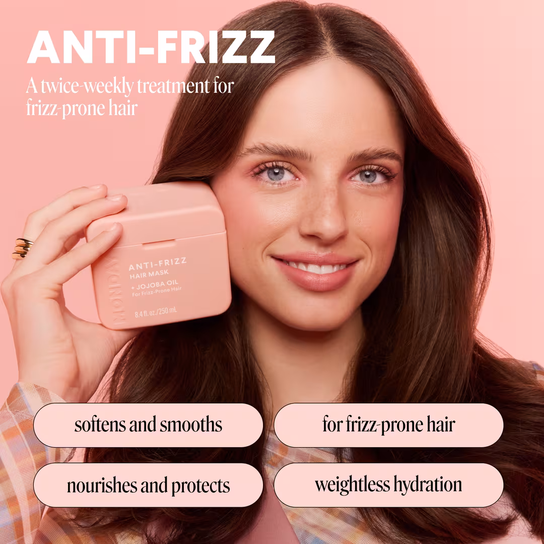 MONDAY Haircare  ANTI FRIZZ Hair Mask with Jojoba Oil for Frizz-Prone Hair