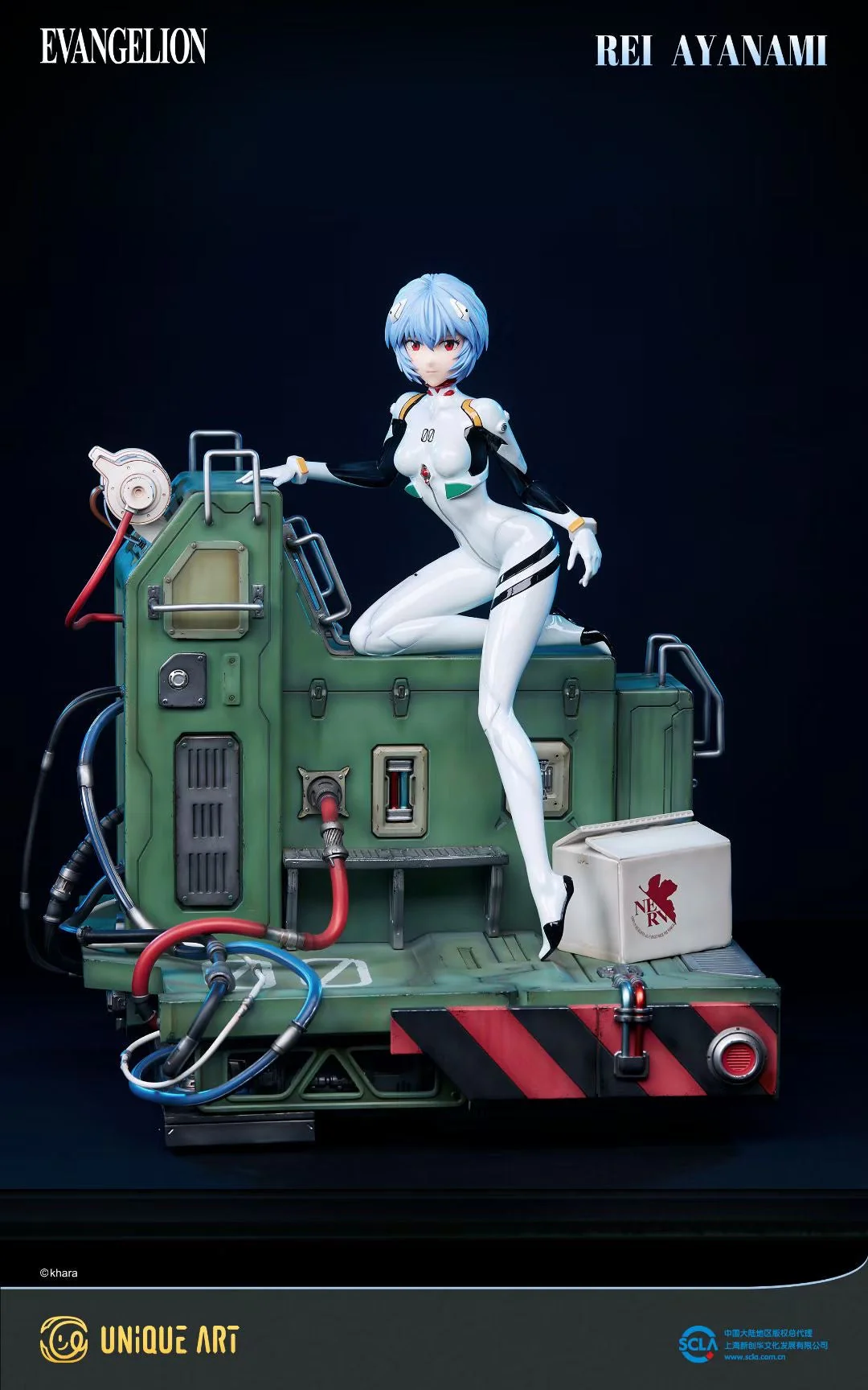Unique Art Studio - Licensed Rei Ayanami | 版权 绫波丽