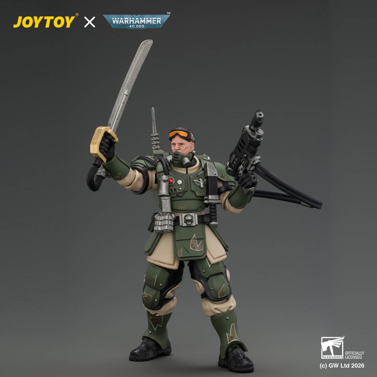 JOYTOY Warhammer 40,000 Astra Militarum Kasrkin - JOYTOY WORLD