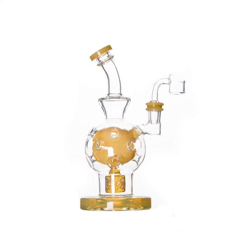 9 Glass Exosphere Fumed Perc Dab Rig