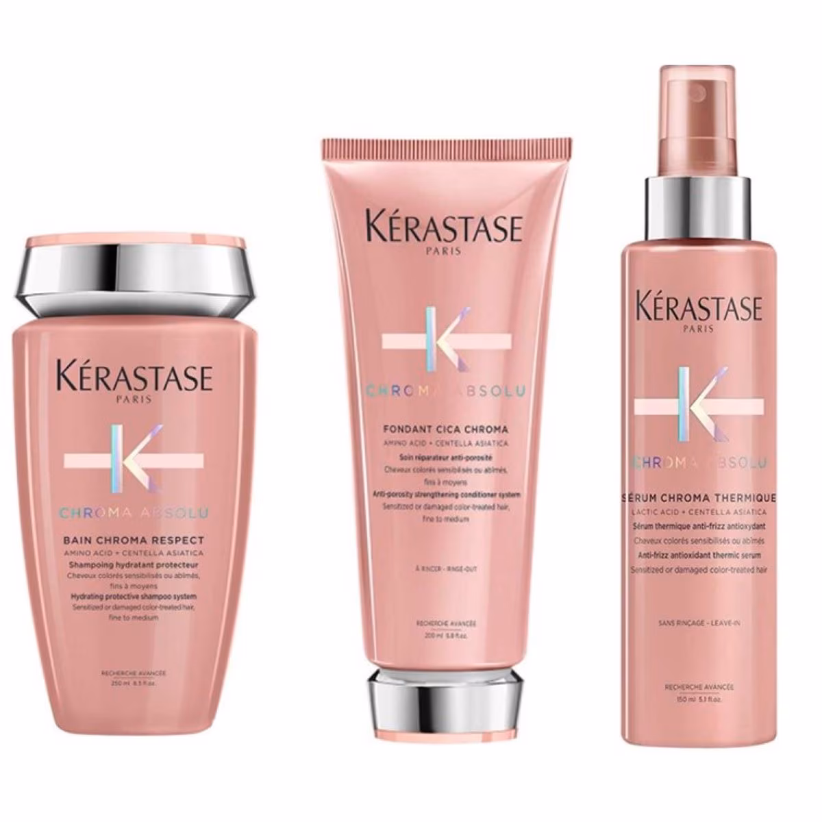 Chroma Absolu Respect 3er Set  (Bain / Fondant / Serum Protect)