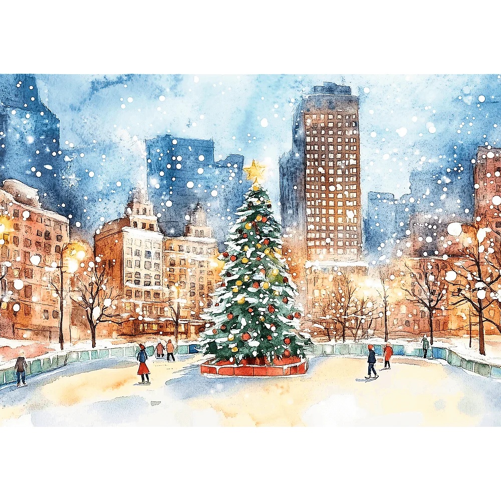 Puzzle Premium Plus Quality 1000 El. Central Park Winter Wonderland