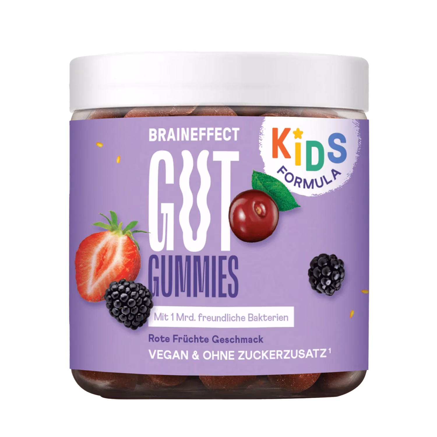 GUT GUMMIES - Fruchtgummis mit Bakterienkulturen & Ballaststoffen