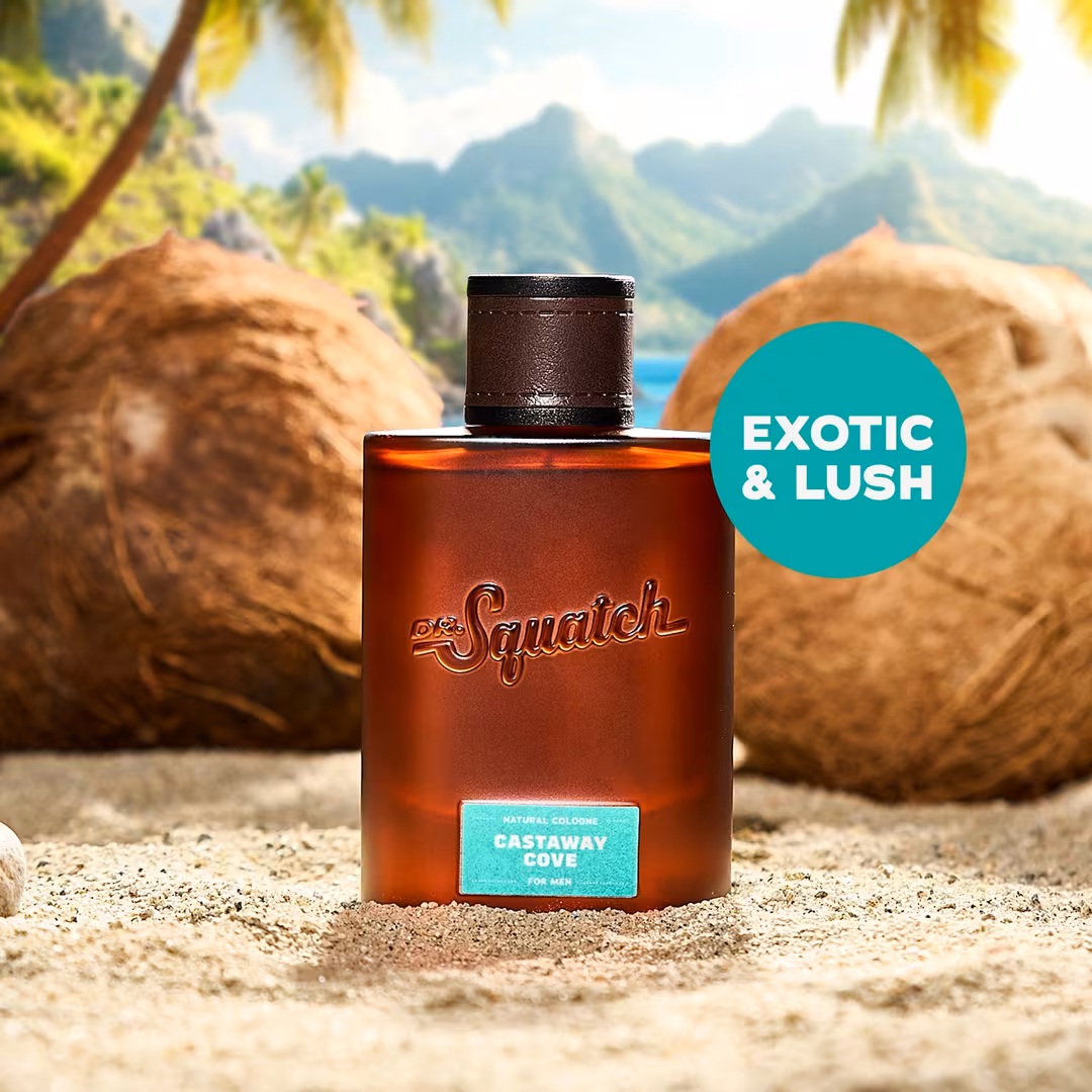 Dr. Squatch  Castaway Cove Natural Cologne