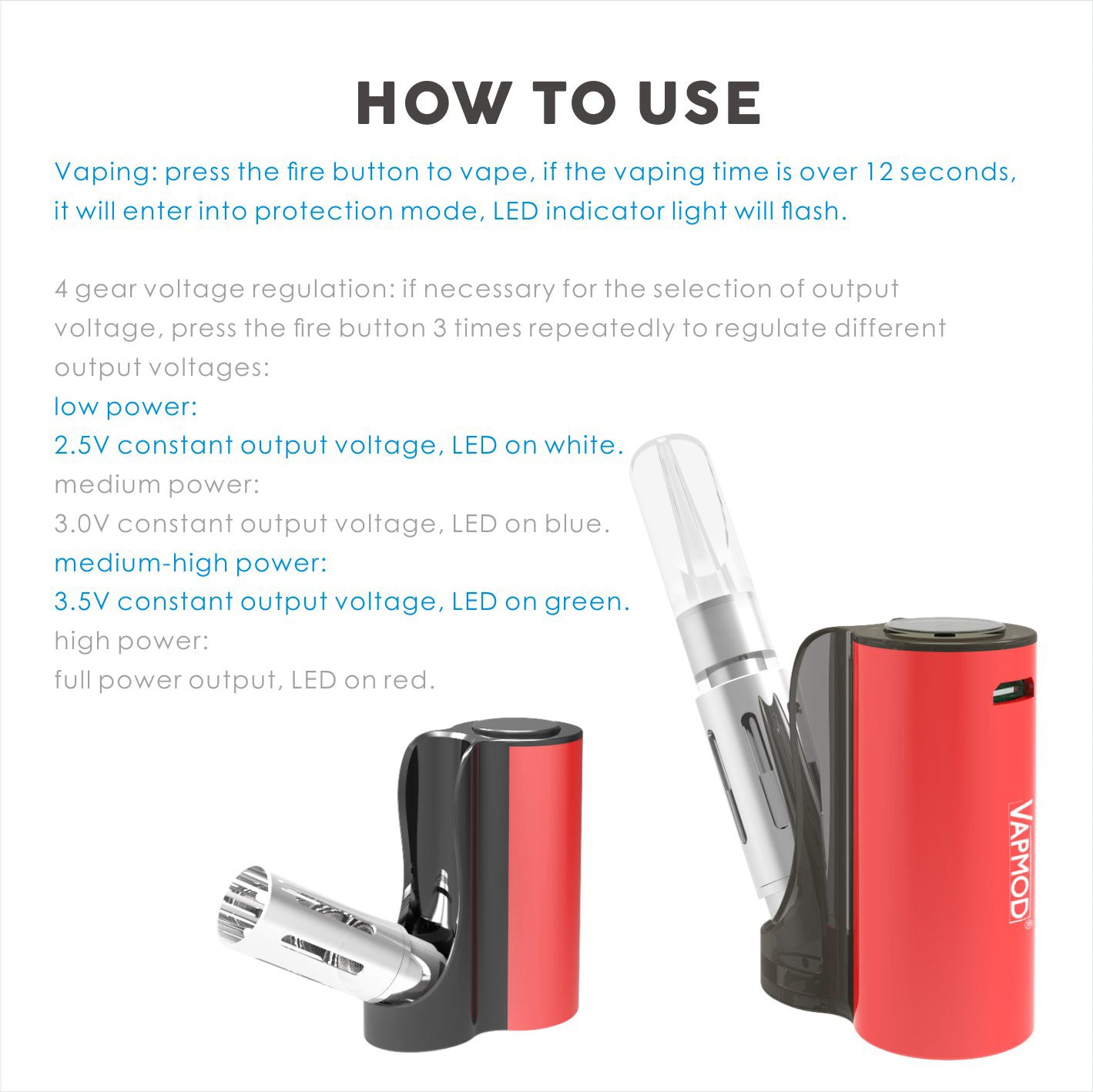 VAPMOD PIPE 710 Vape Mod Box