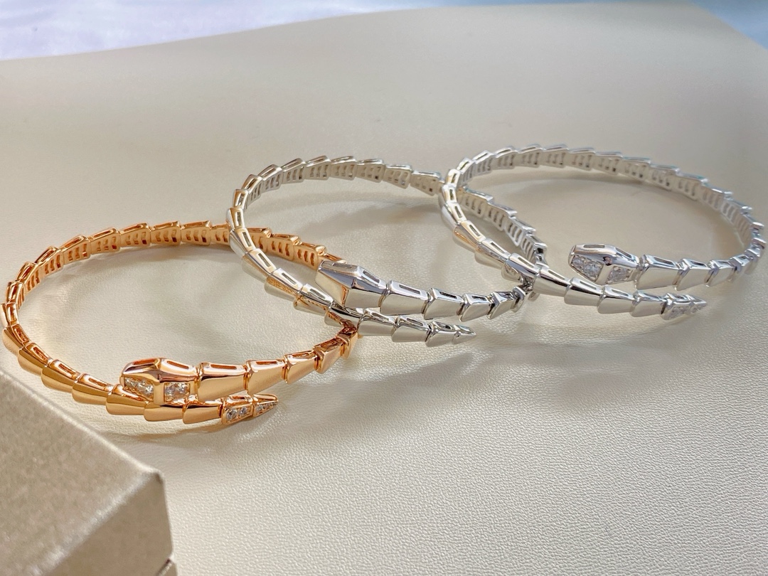 Bvlgari Serpenti Viper Crystal Bracelet