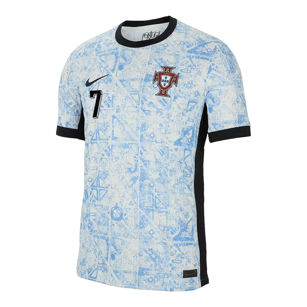 RONALDO #7 Portugal Away Soccer Jersey Euro 2024