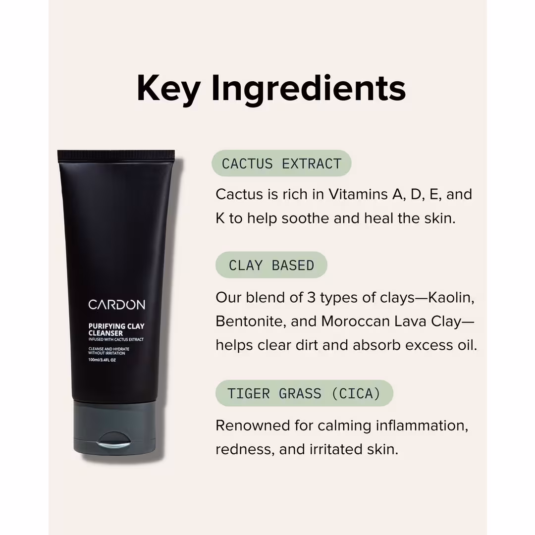 Cardon Skincare  Purifying Clay Cleanser