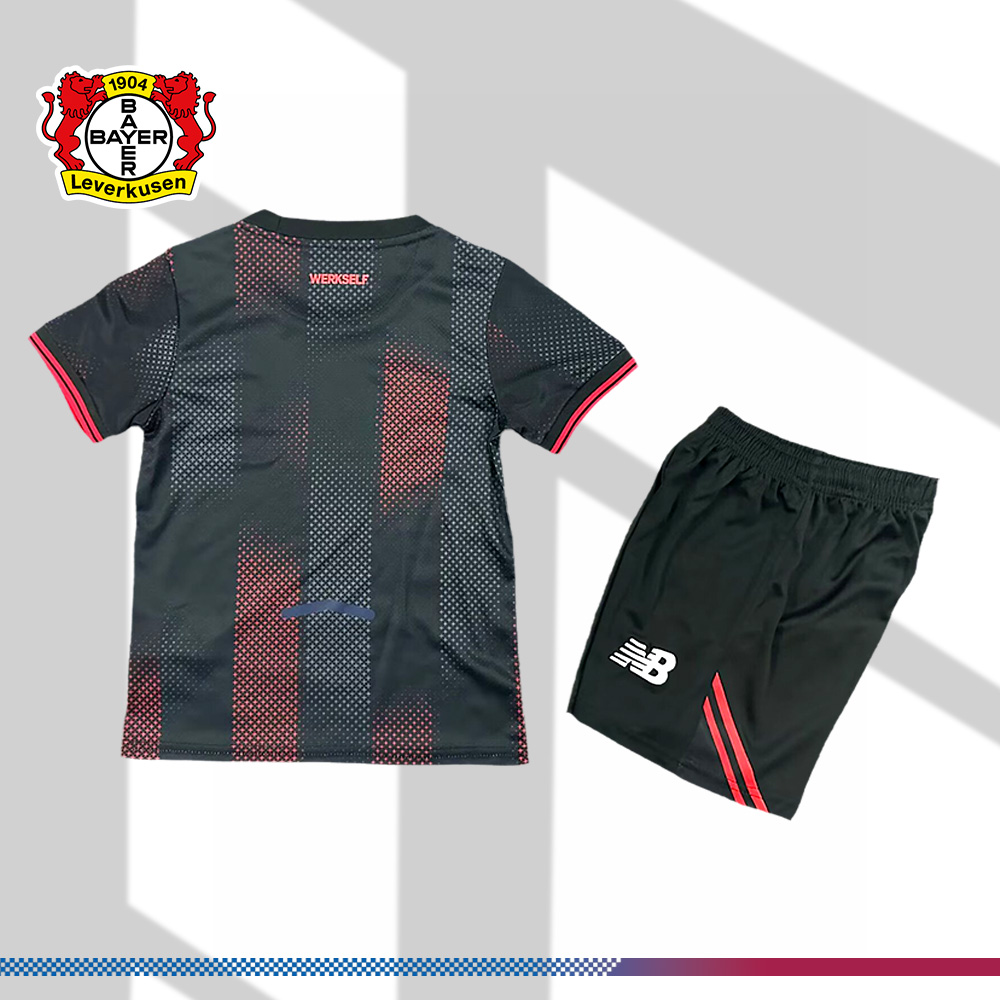 2025/2026 Leverkusen Home Football Shirt (Kids Kit socks)