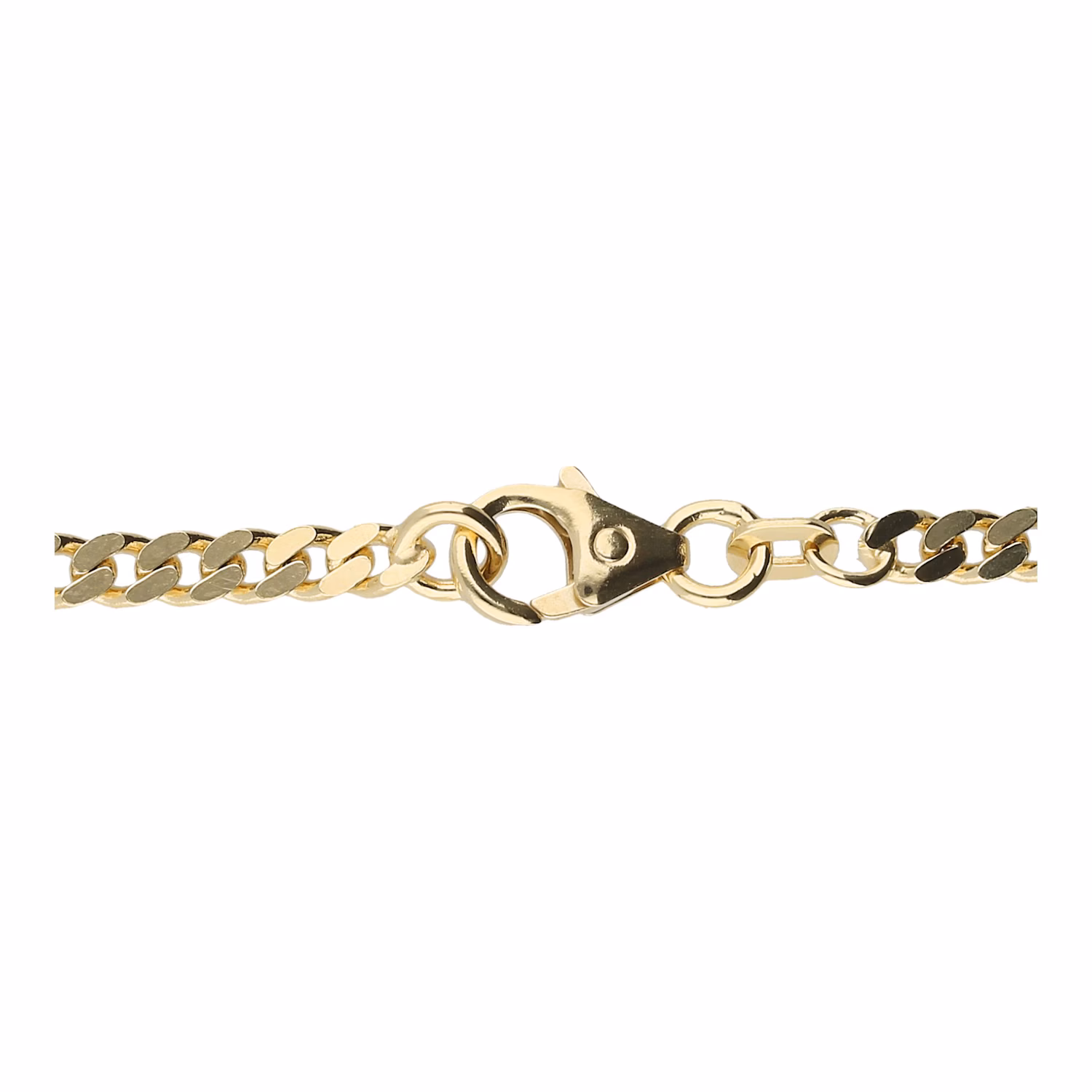Kette Panzerkette, massiv, Gold 585