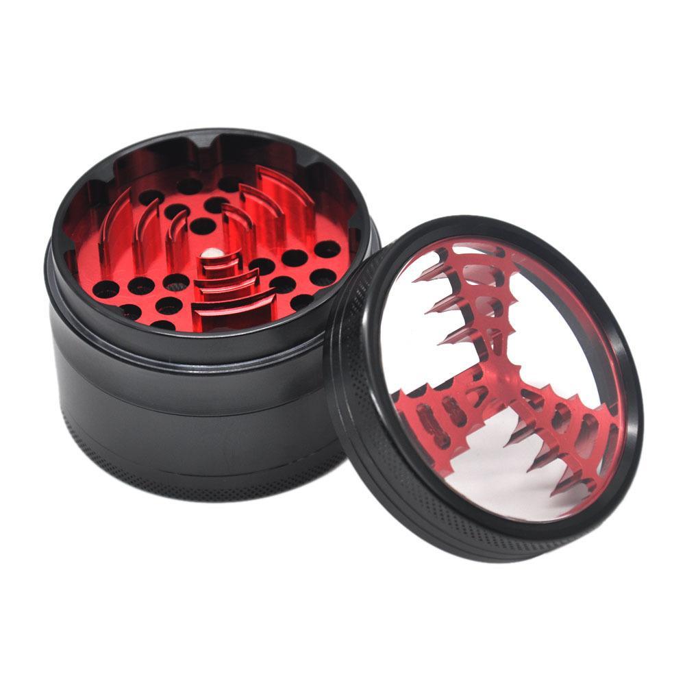 The Crusher Blade Novelty Grinder 4 Layer 63MM (4 Color)