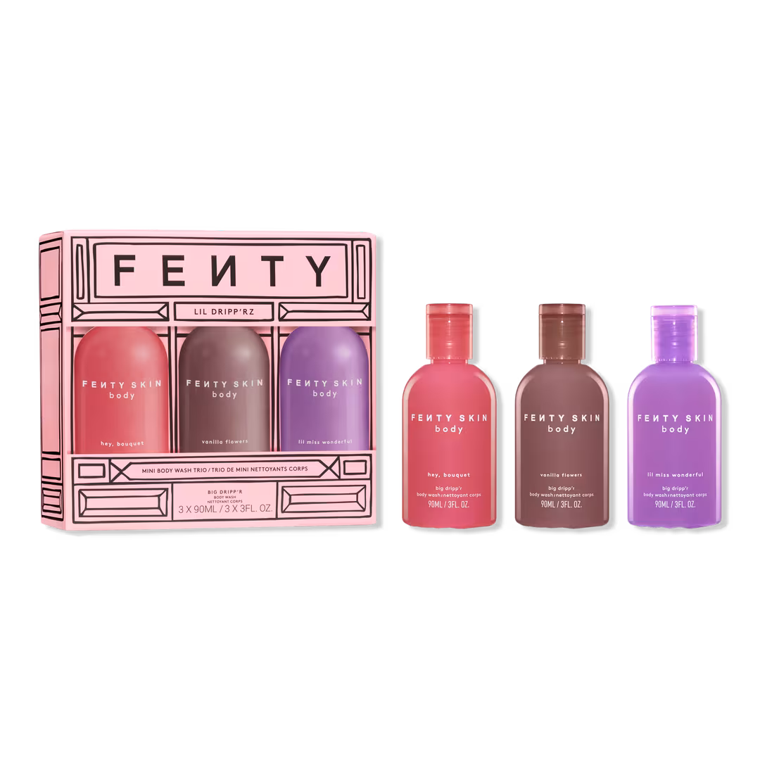 FENTY SKIN body  Lil Dripp'rz Mini Body Wash Trio