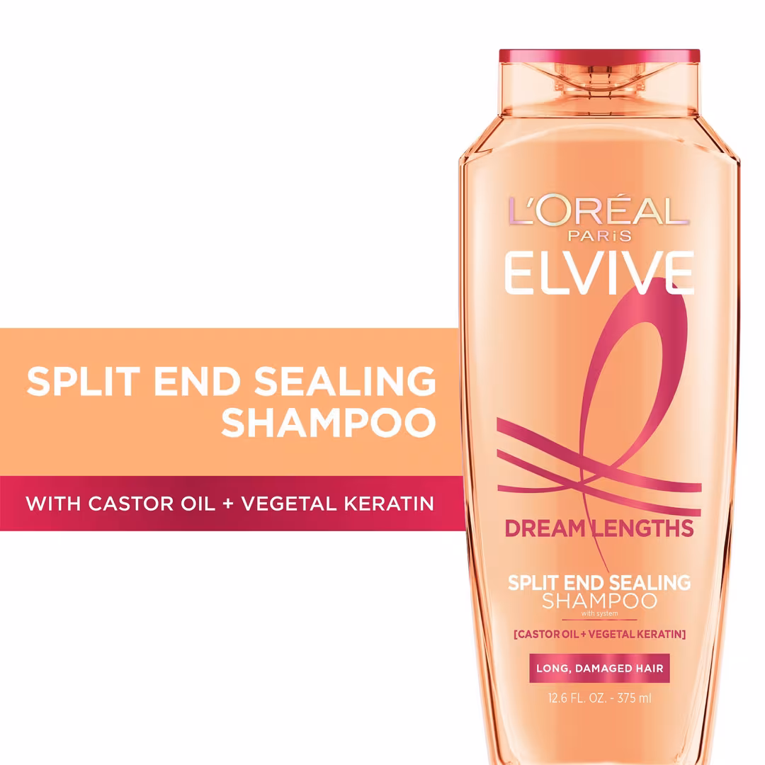L'Oréal Paris  Elvive Dream Lengths Restoring Shampoo for Long, Damaged Hair