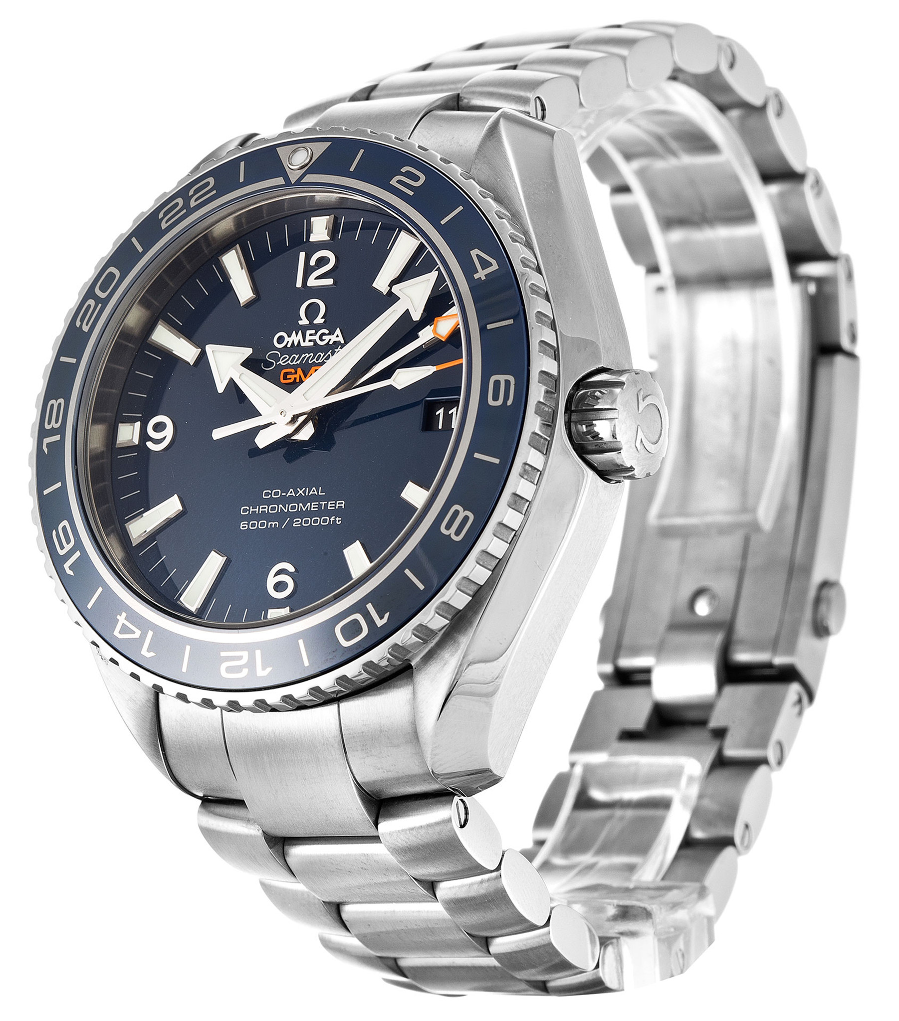 Replica Omega Planet Ocean 232.90.44.22.03.001 Blue Dial Stick Markers 43.5MM