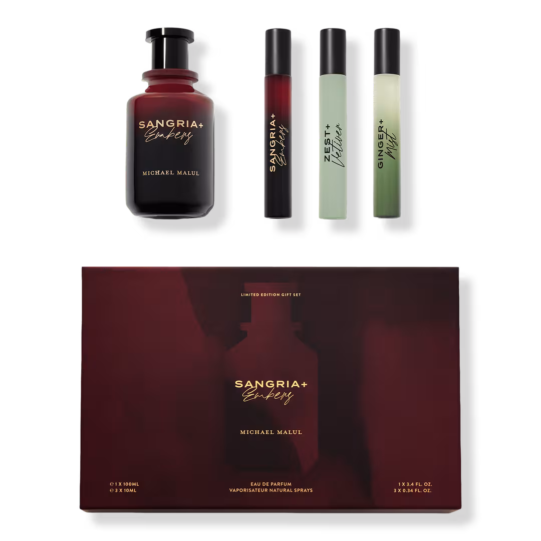 Michael Malul  Sangria + Embers Men's Eau de Parfum Gift Set