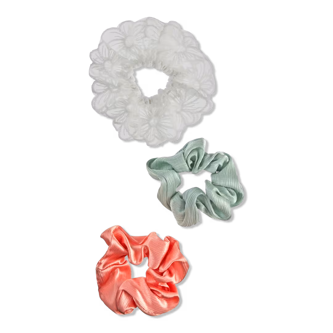 Conair Accessories  Assorted Texture Scrunchies