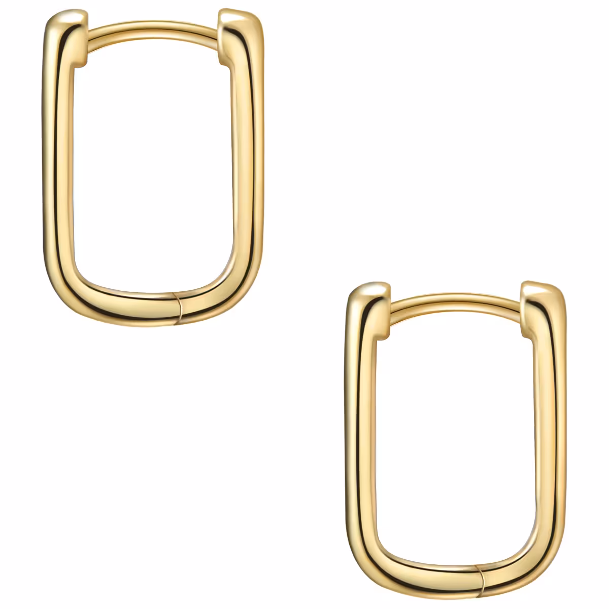 Creolen aus Sterling Silber in gelbgold