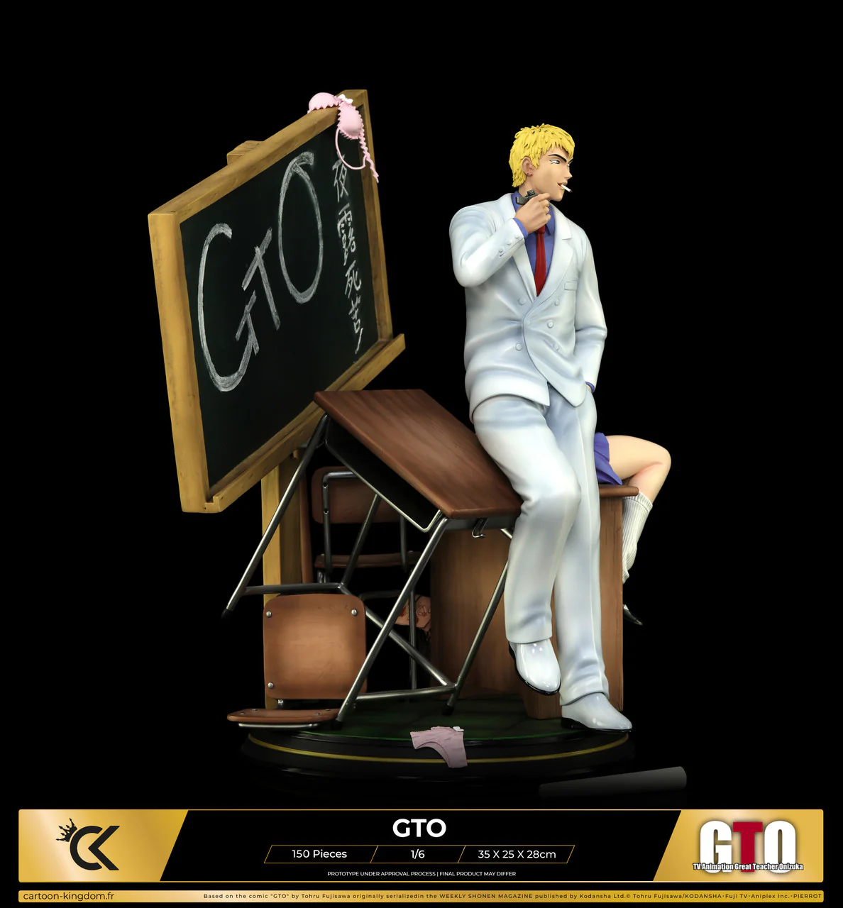 Great Teacher Onizuka - Onizuka & Urumi | 1:6 Resin Statue | by Cartoon Kingdom Studio