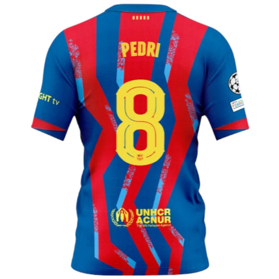Barca Pedri 8 Fourth Jersey Men 2025 2026