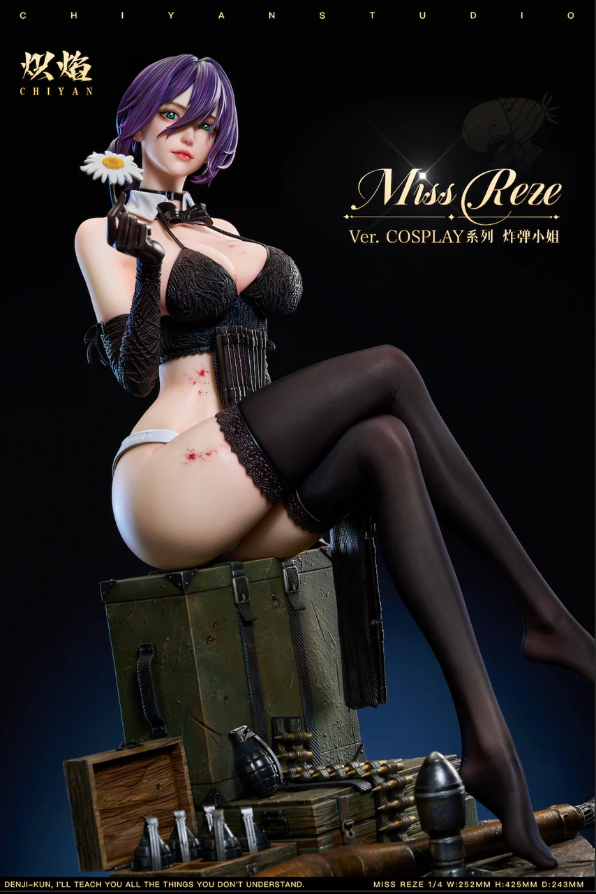 Chainsaw Man - Miss Reze | 1:4 Resin Statue | by ChiYan Studio