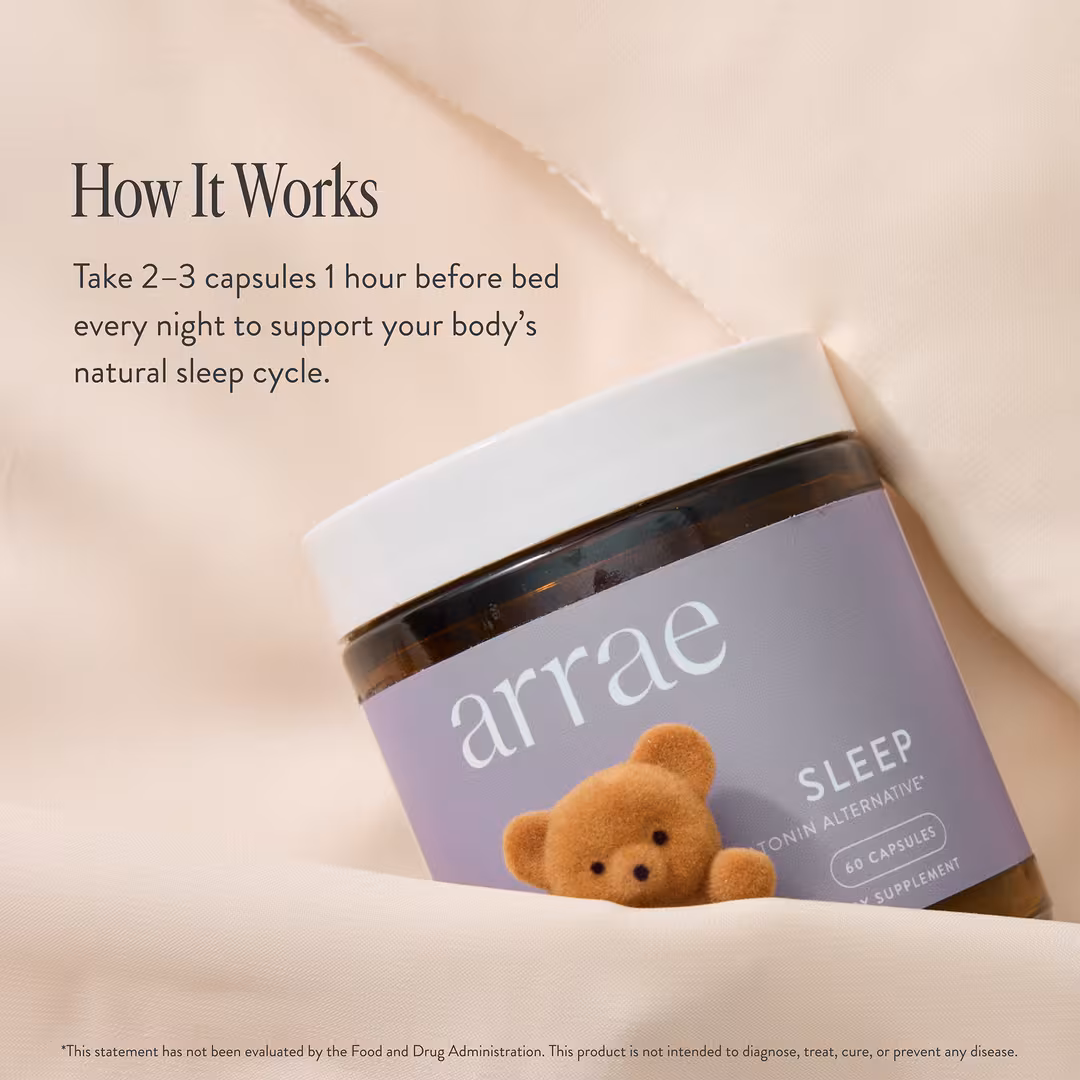 arrae  Sleep: Natural Melatonin Alternative