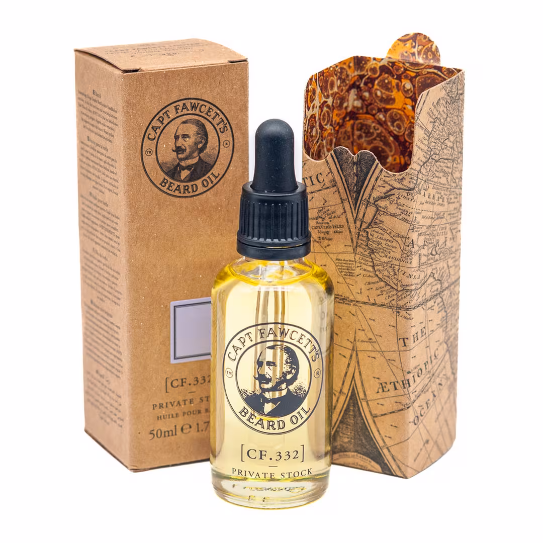 Captain Fawcett  Private Stock Beard Oil