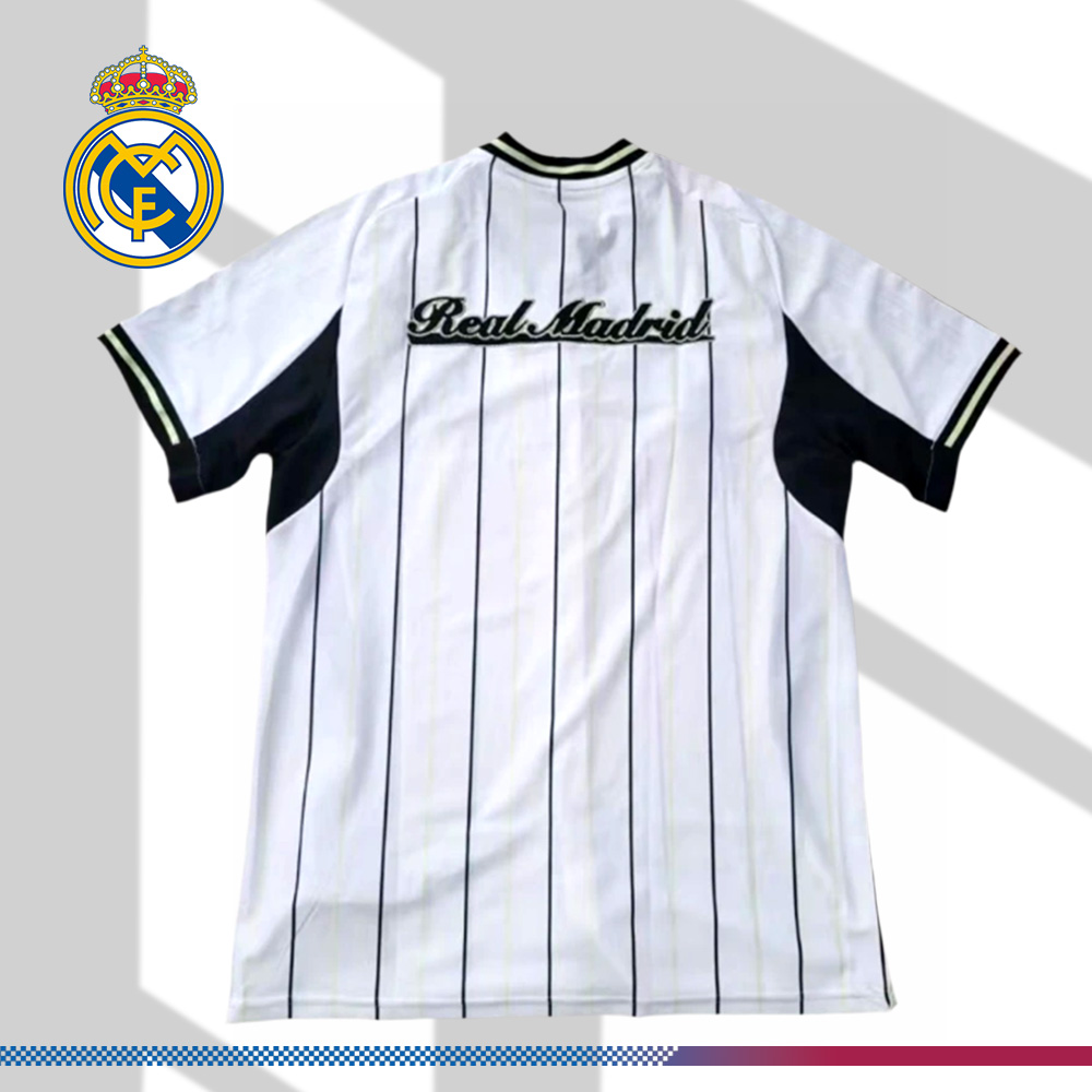 2025/2026 Real Madrid Casual Baseball Style Sports Jersey (Fans)