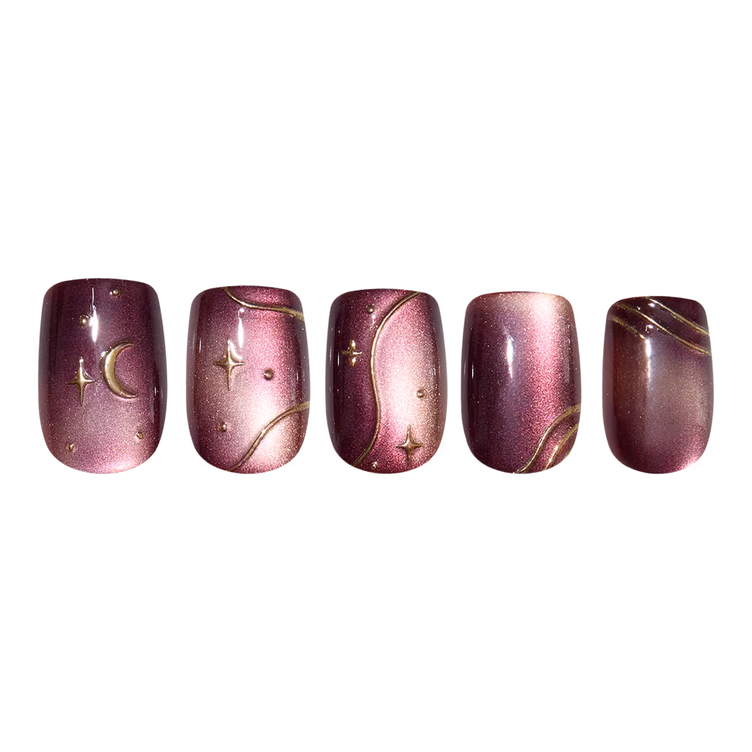Glamnetic  Scarlet Spell Press-On Nails