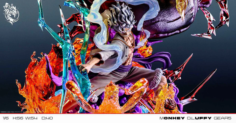 One Piece - Gear 5 Nika Luffy | 1:6 Resin Statue | by Wu Shuang Studio