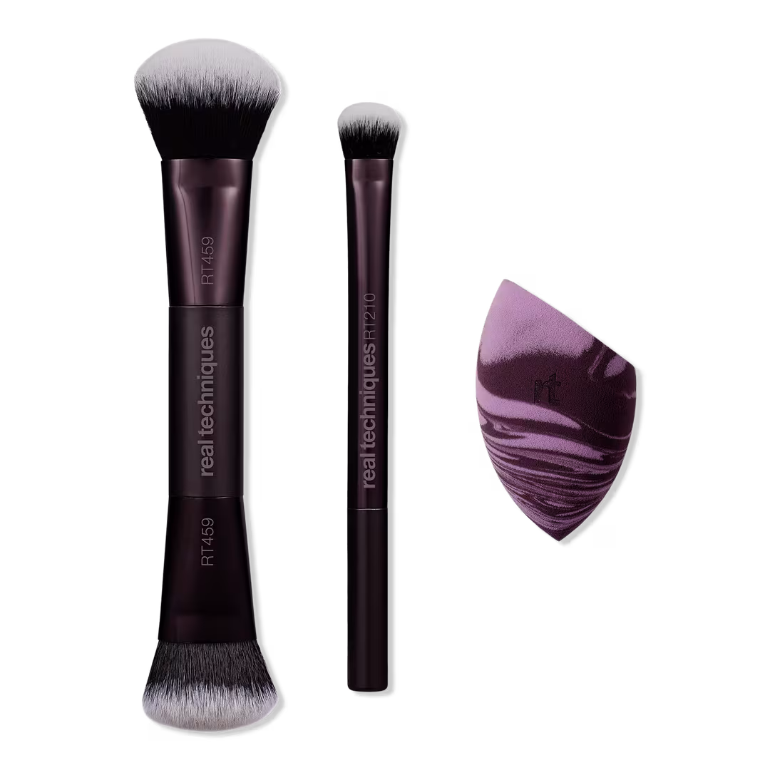 Real Techniques  Blend & Blush Brush & Sponge Gift Set