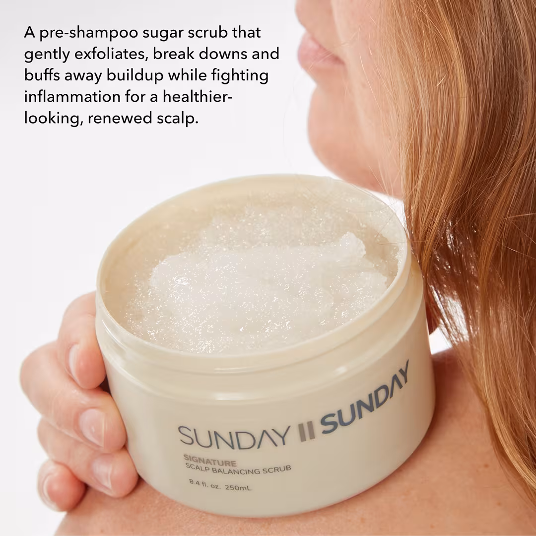 Sunday || Sunday  Signature Scalp Recovery Sugar Scrub for Dry Damaged Scalp