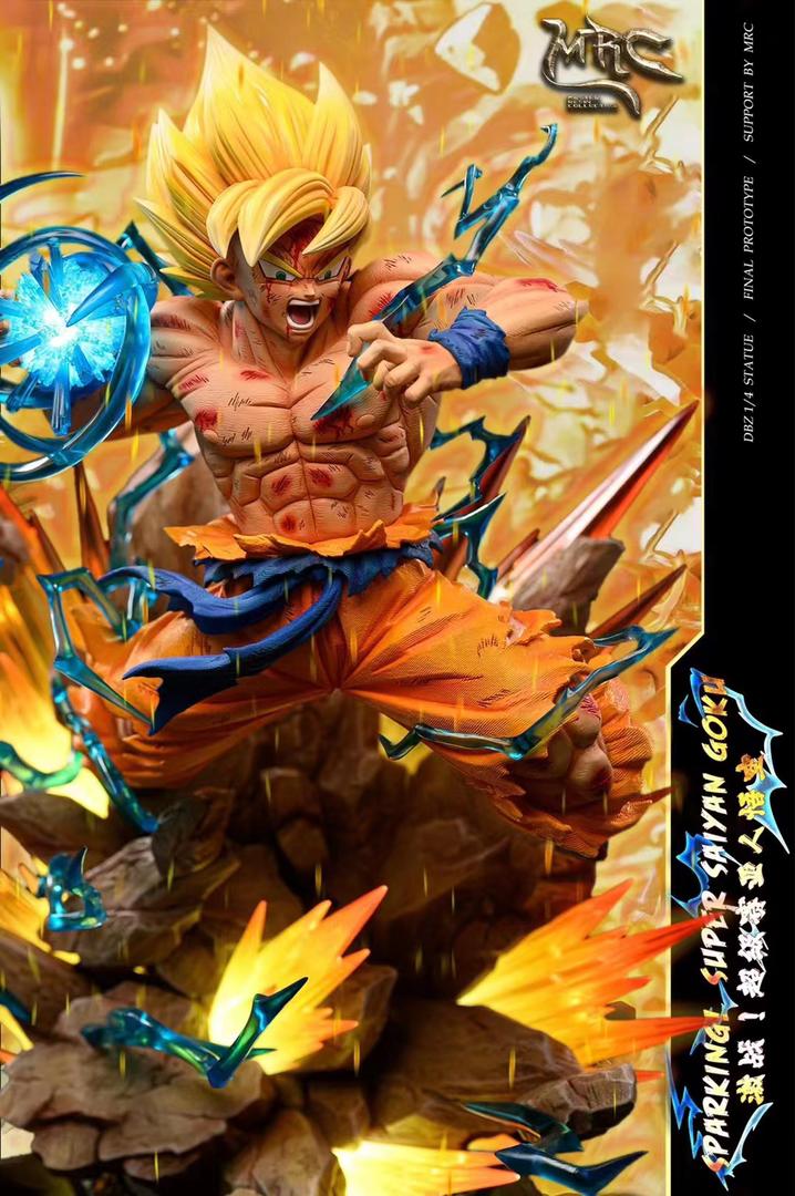 Dragon Ball - Master Resin Collection Sparking! Super Saiyan Goku