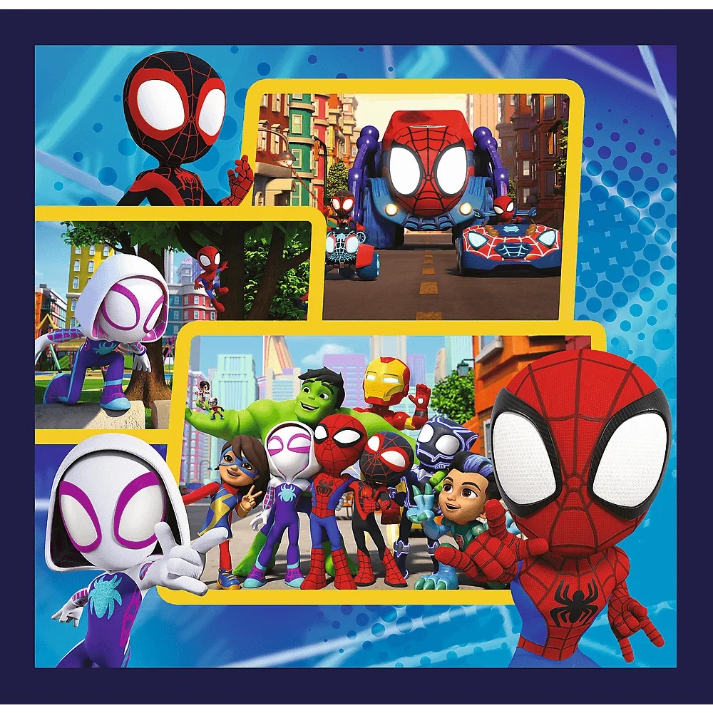 Puzzle 3 W 1 Spidey, Przygody Spidey?A I Przyjaciół