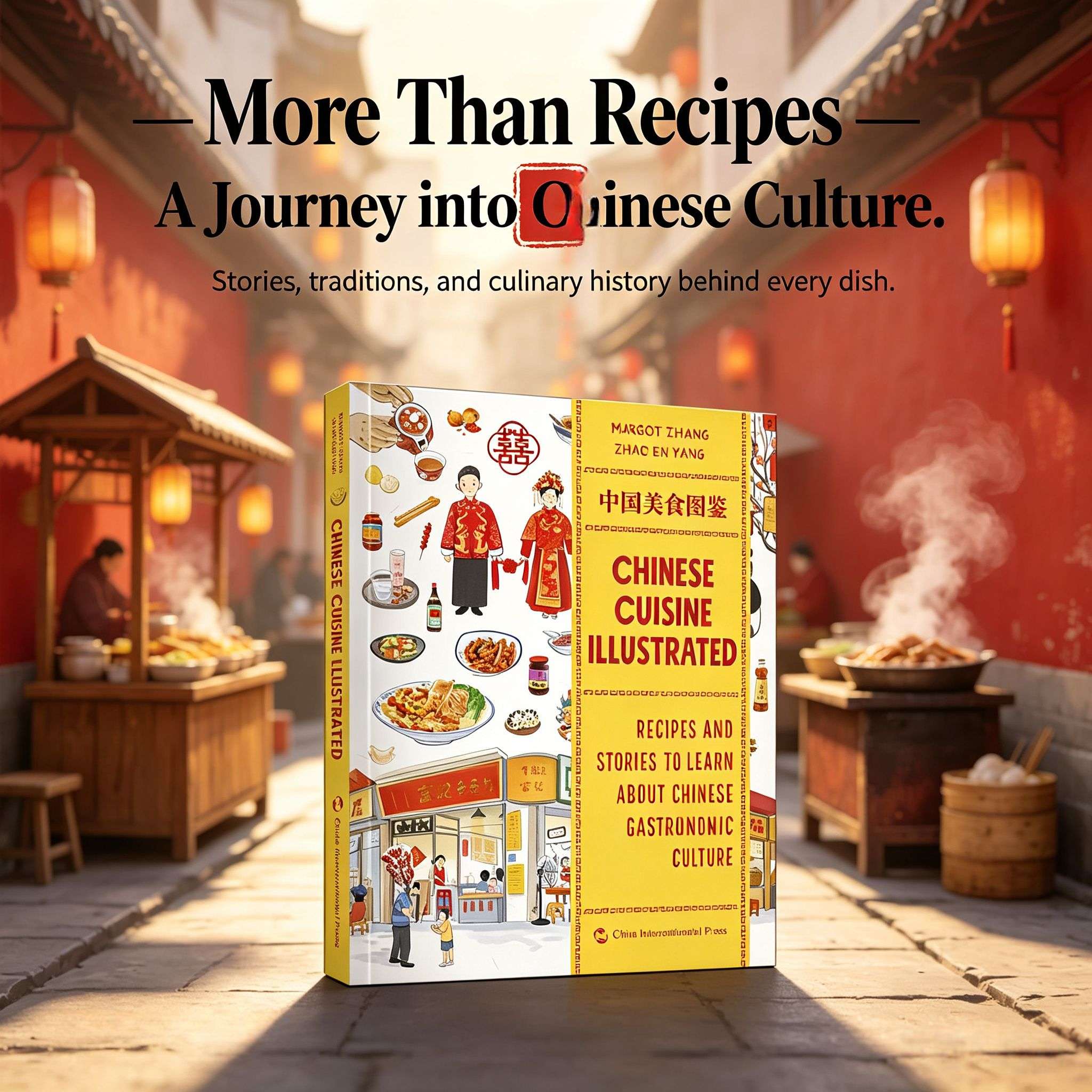 Chinese Cuisine Illustrated: A Culinary Journey Through China's Food Culture, Recipes, and Traditions (A Beautiful Gift Book)