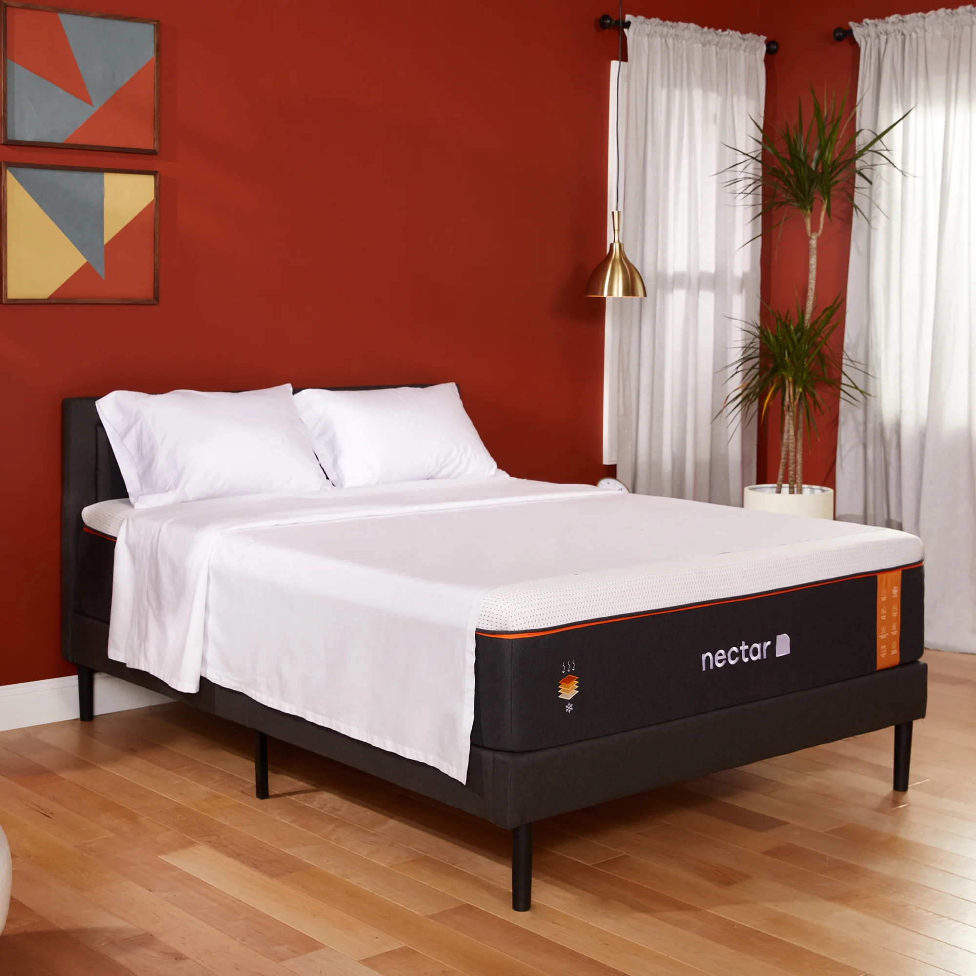Nectar Premier 14" Memory Foam Copper Mattress Full