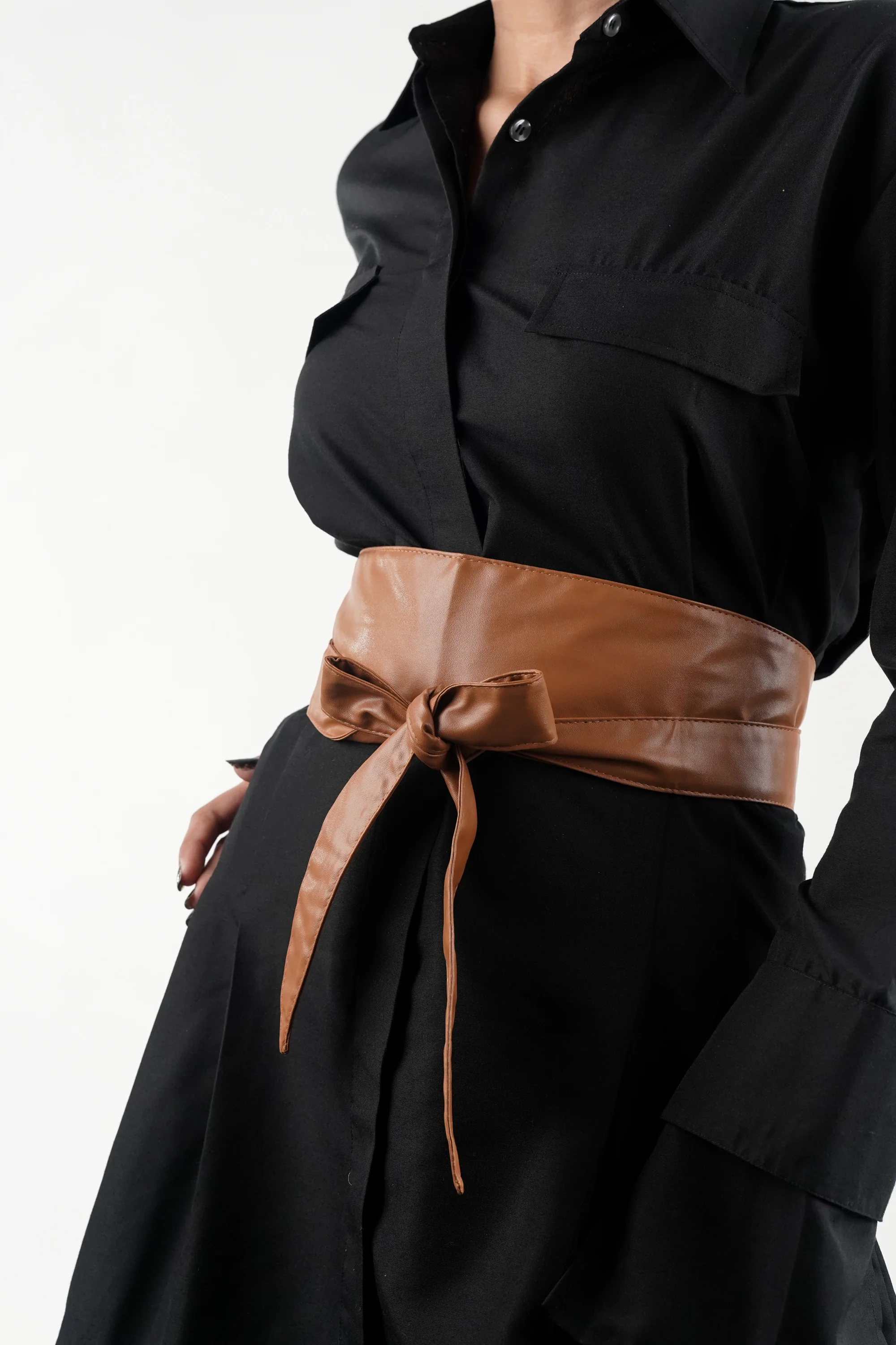 Chic Wrap Tie-up Belt