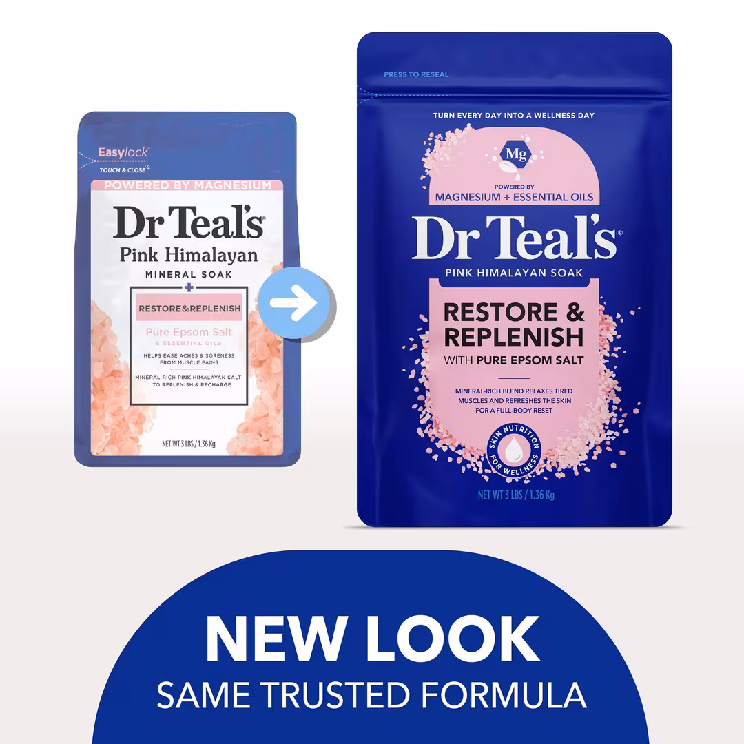 Dr Teal's  Pink Himalayan Mineral Soak