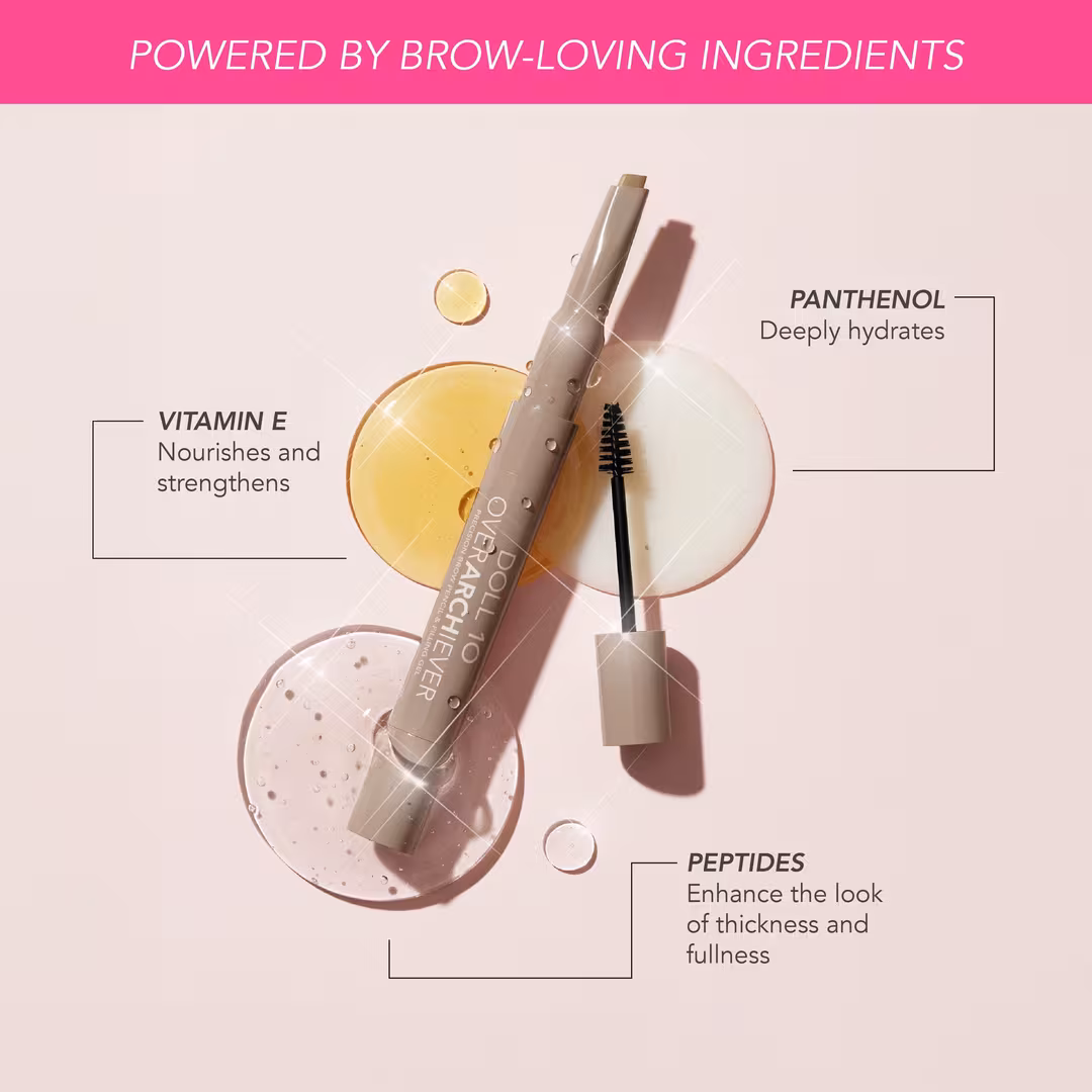 Doll 10  Overarchiever Precision Brow Pencil and Filling Gel
