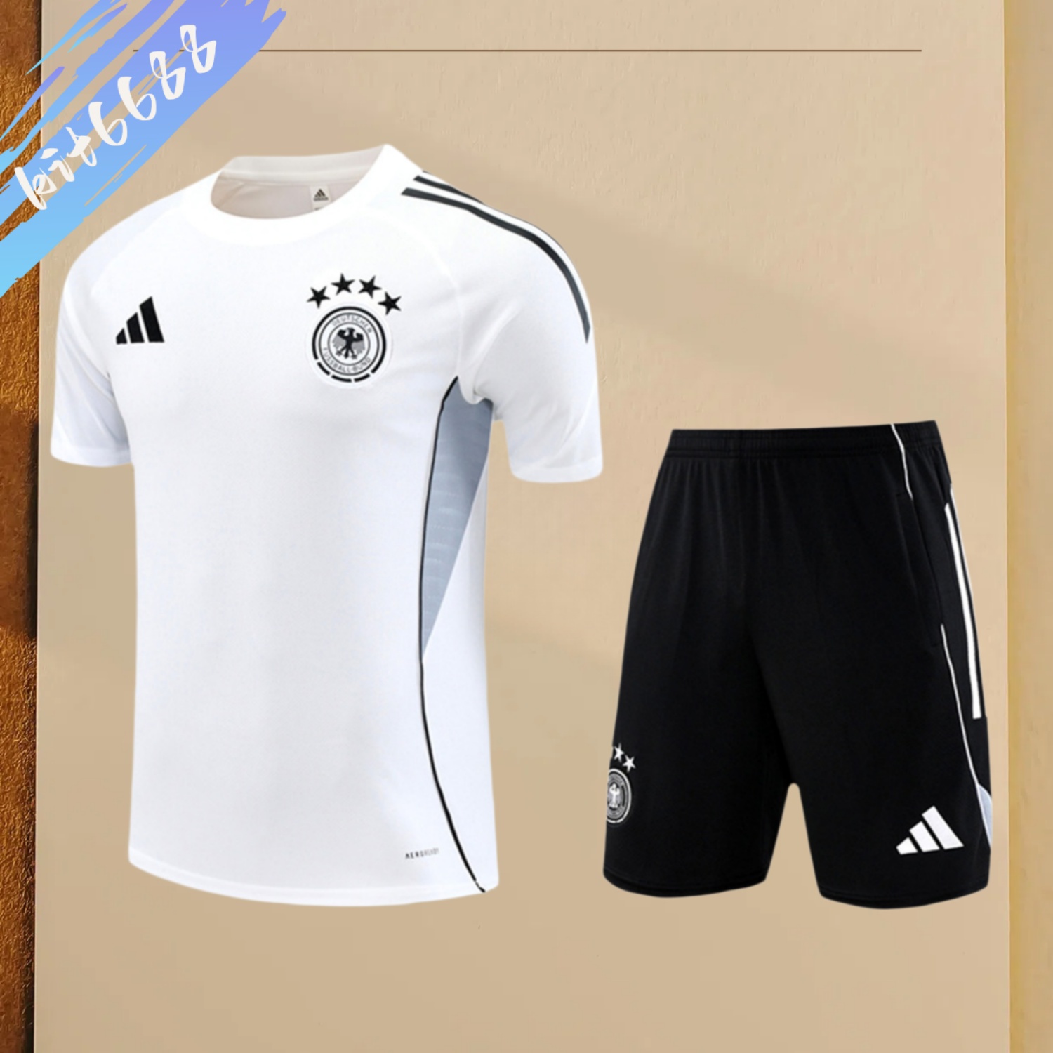 2025/2026 Germany Short Sleeve Training Kit (Kids Kit)