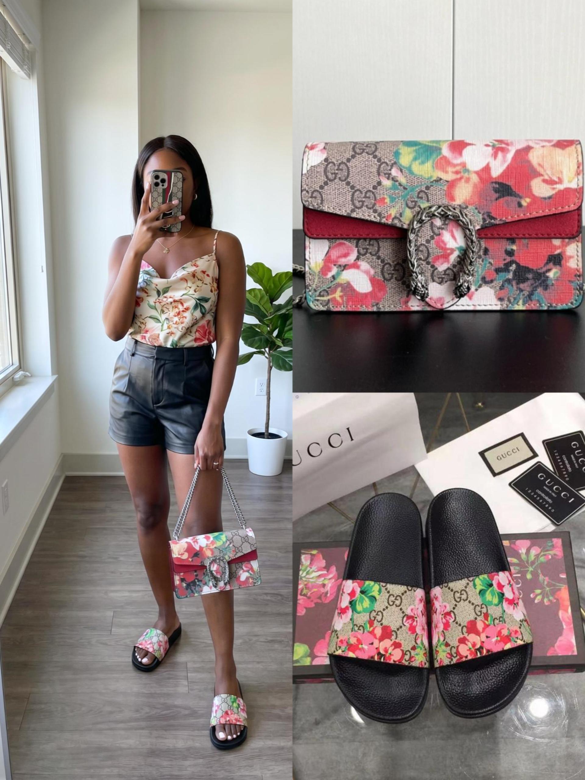 Gucci Shoes & Bag Set