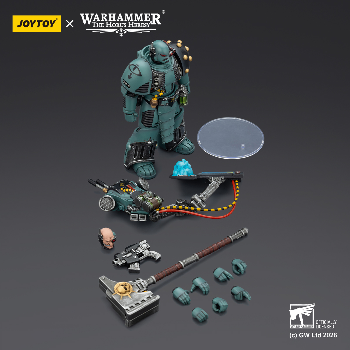 JOYTOY Warhammer The Horus Heresy 1: 18 Sons Of Horus Tybalt Marr and Siege Breaker - JOYTOY WORLD