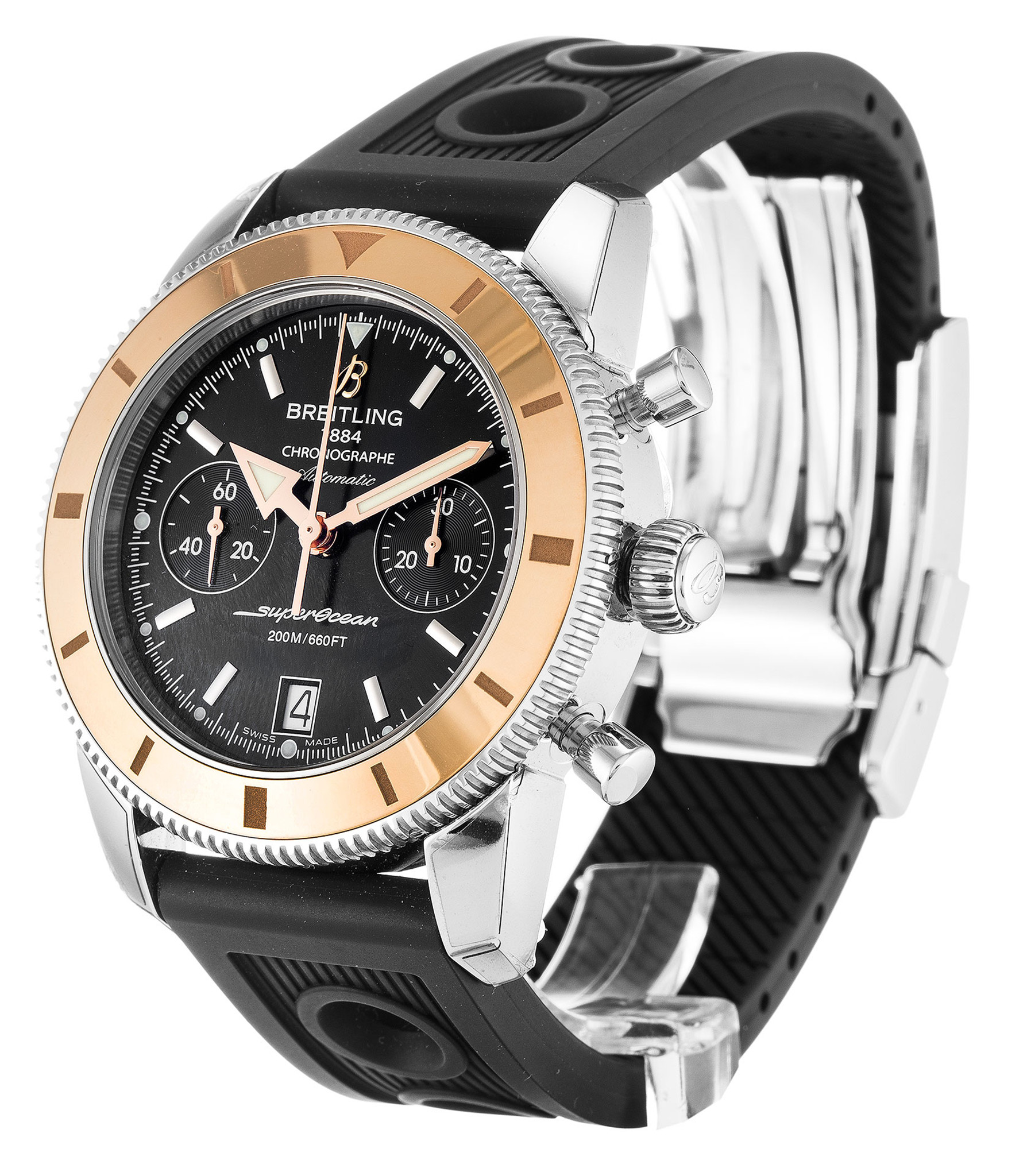 Replica Breitling SuperOcean Heritage Black Dial Stick Markers U23370