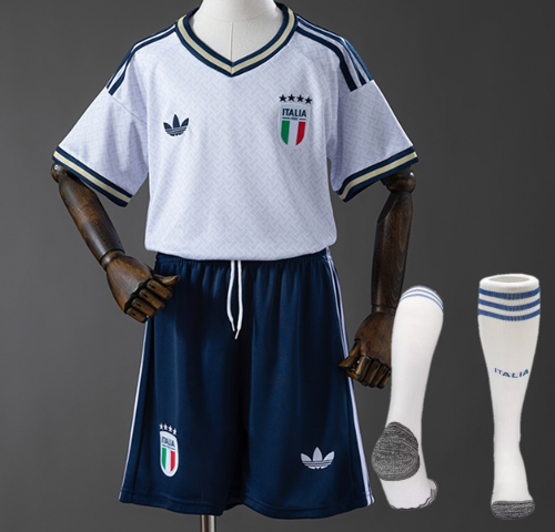 2026 Italy Kids/Adult Set away (With Socks)