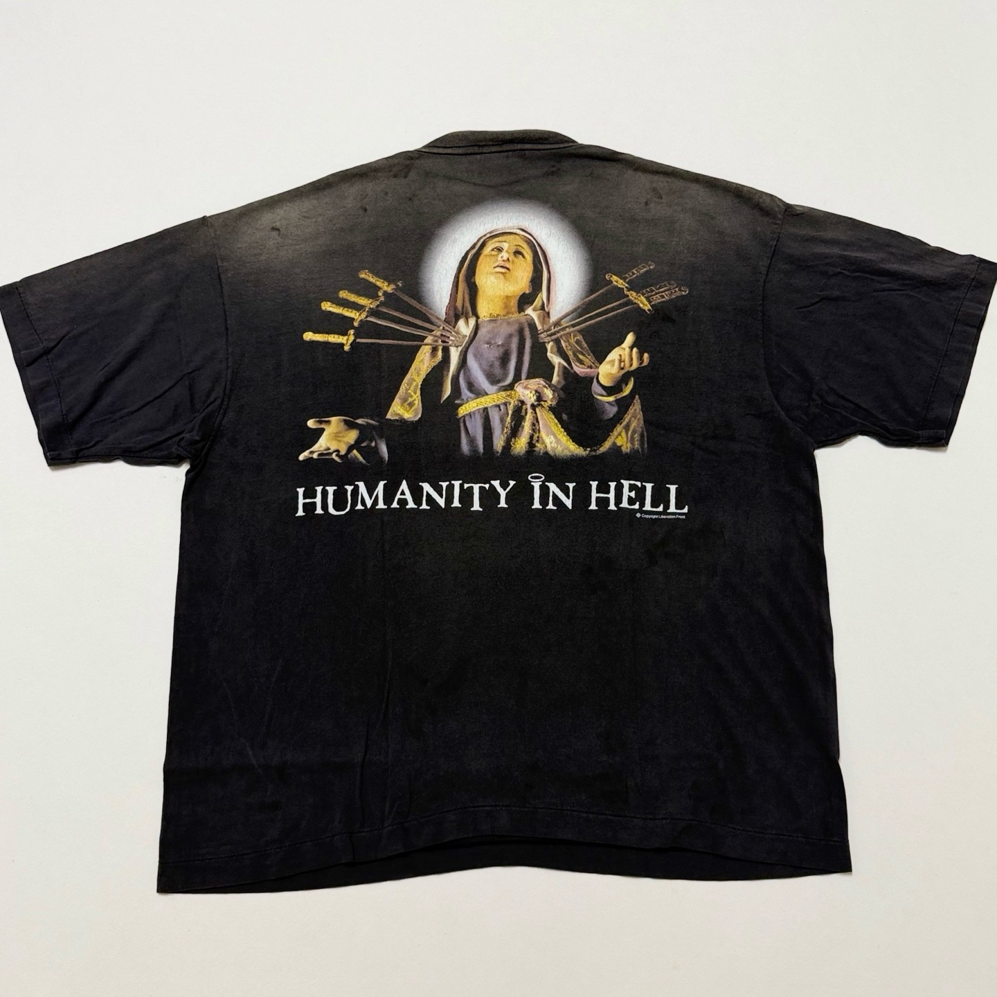 SAINT Mxxxxxx SS TEE HOLY SAINT BLK