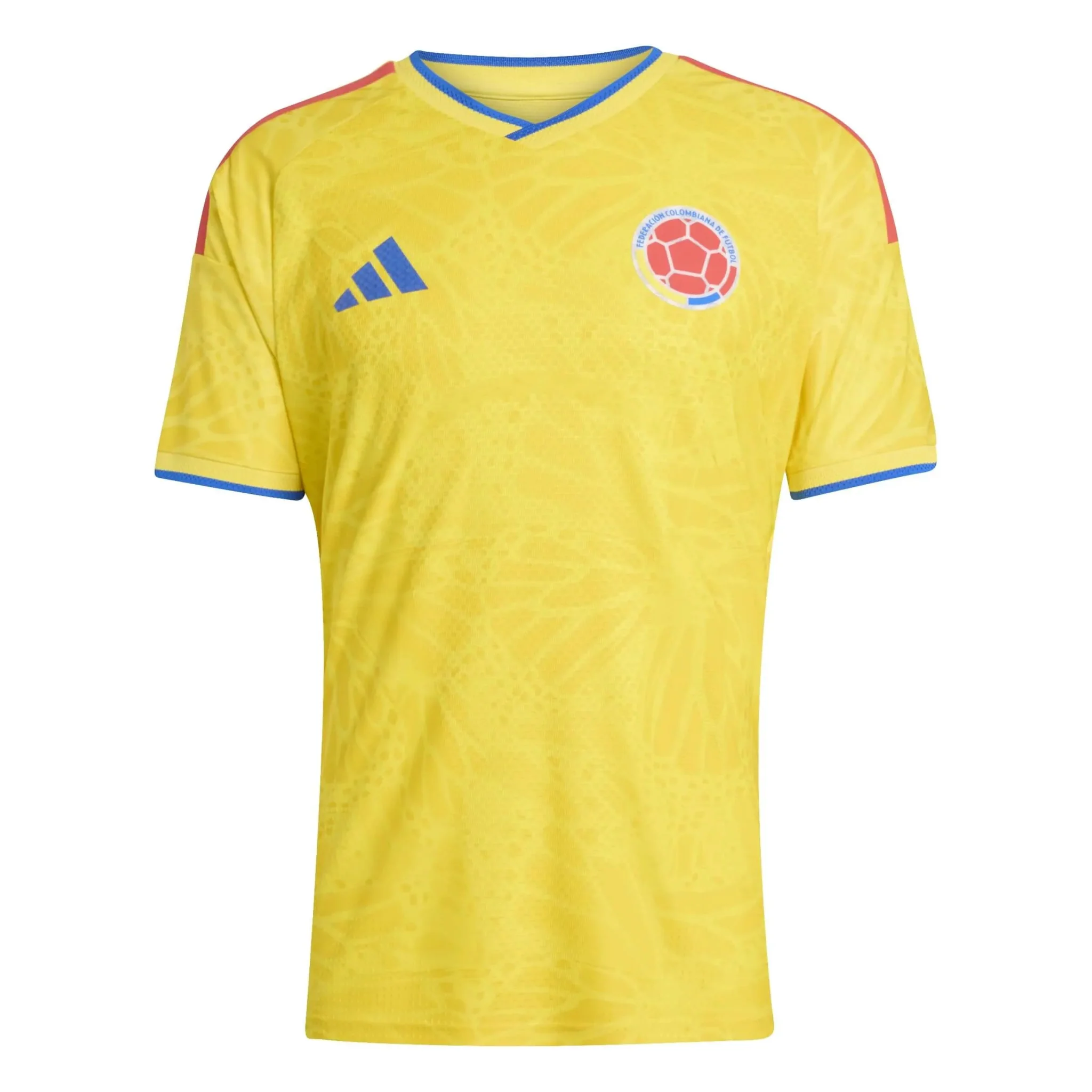 adidas 2026 Colombia Men's Authentic Home Soccer Jersey