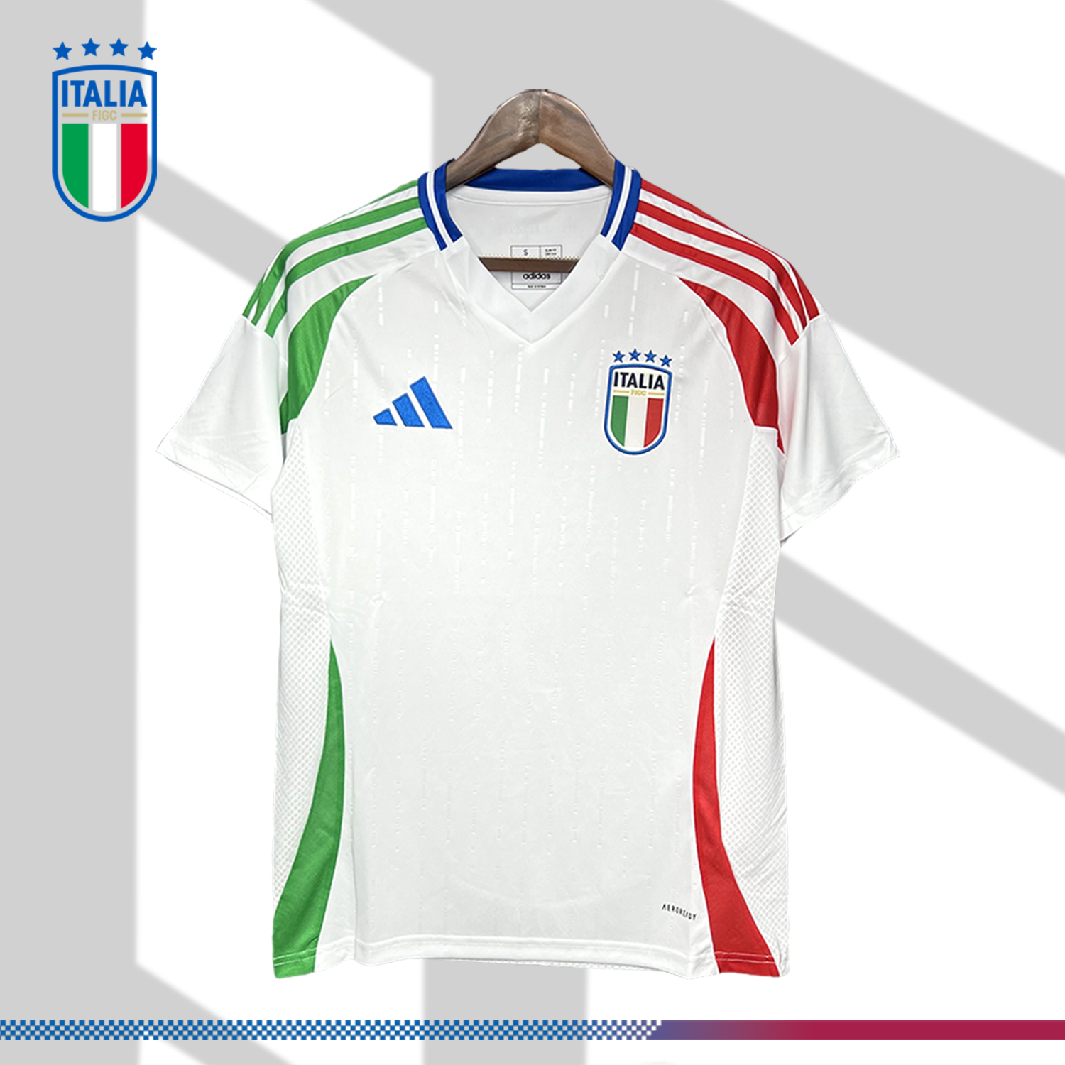 2024/2025 Italy European Cup Away Football Shirt (Fan Edition)