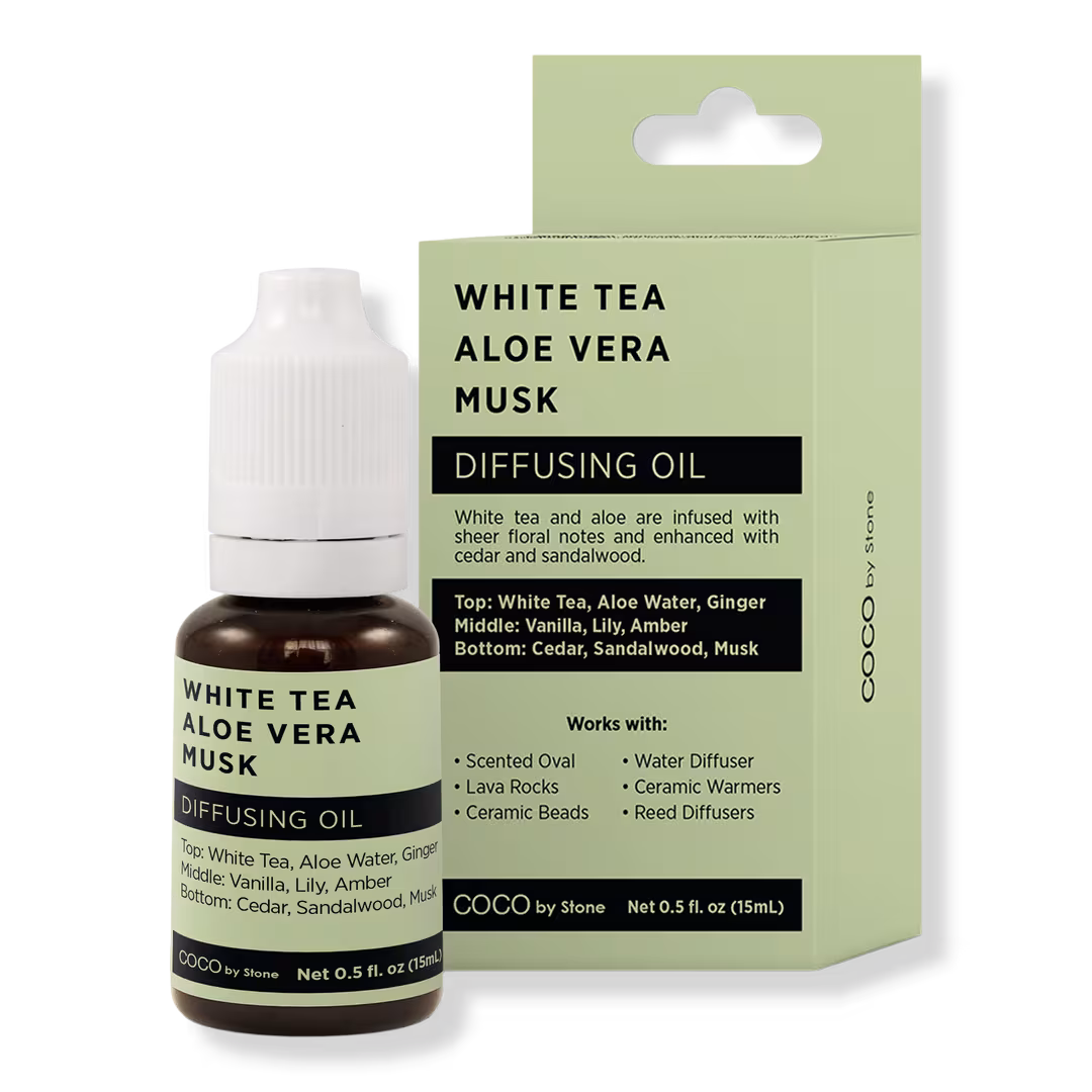 COCO by Stone  White Tea Aloe Vera Musk Diffusing Oil