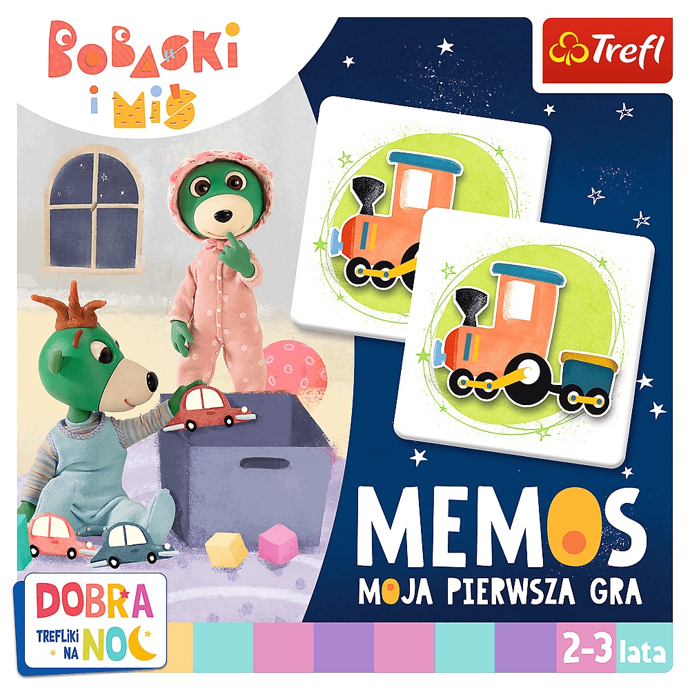 Gra Dla Dzieci Mój Pierwszy Memos Dobranoc, Trefliki Na Noc