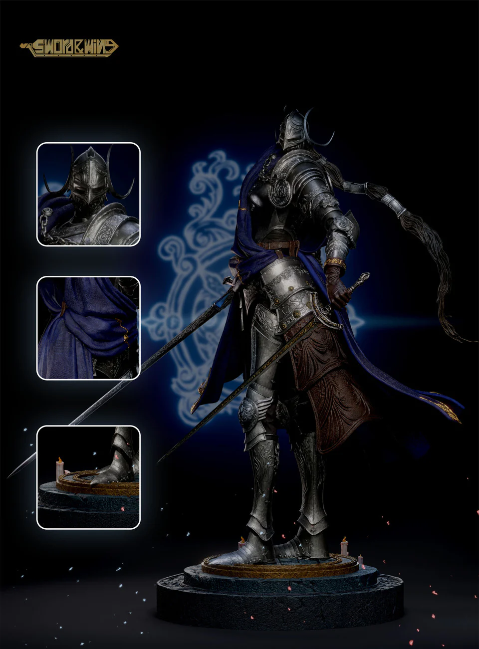 Elden Ring - Rellana | 1:4 Resin Statue | by Sword&Wing Studio