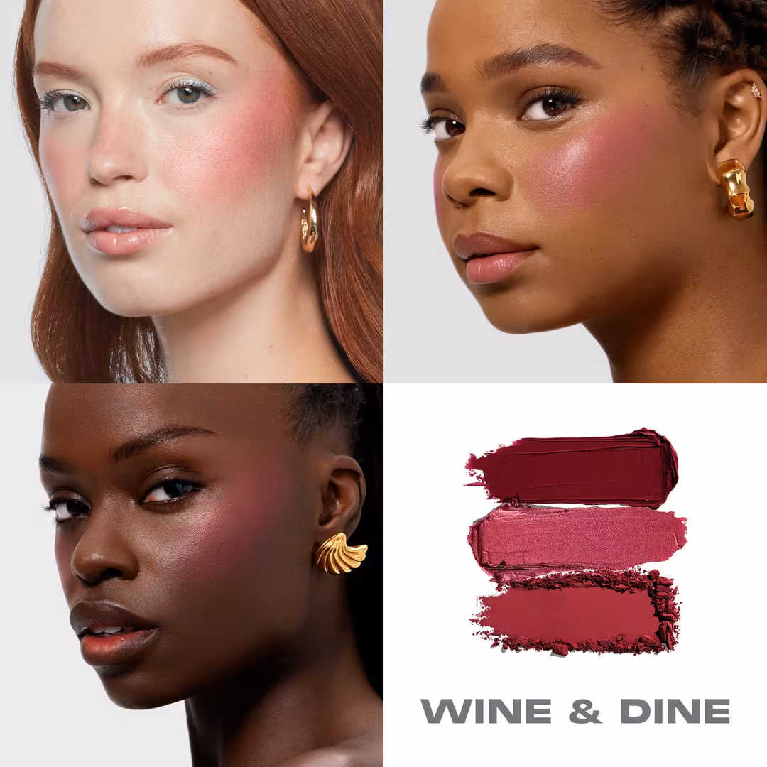 Morphe  Cheek Thrills Multi-Finish Face Trio
